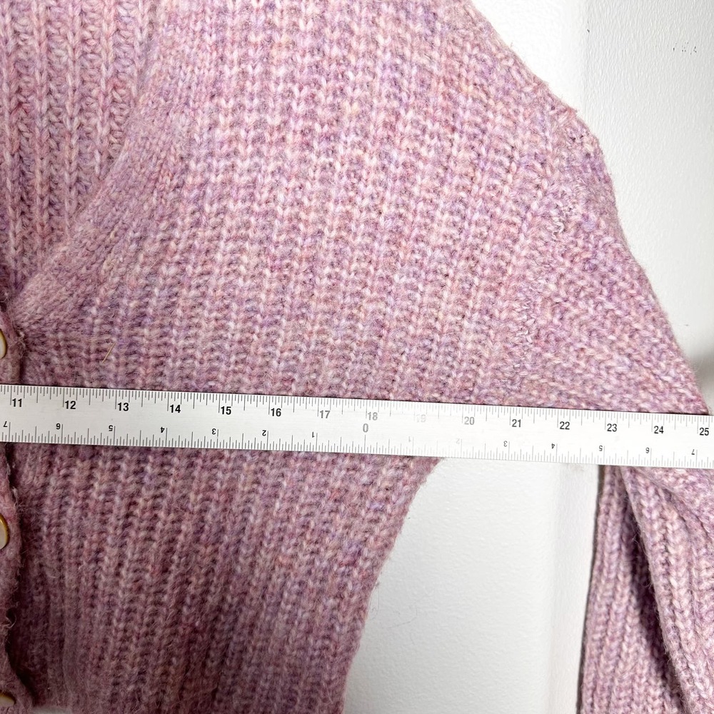 BB Dakota Women's Cardi All The Time Sweater Wool Blend Cardigan sz XS - Picture 9 of 10